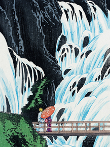 Сётэй Такахаси - Shiragumo Waterfall of Nikko