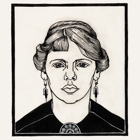 Julie de Graag - Portrait of a woman | Джули де Грааг