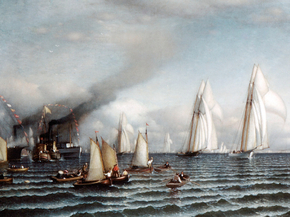 Samuel Colman - First International Race for America's Cup | Сэмюэл Колмен Samuel Colman - First International Race for America's Cup | Сэмюэл Колмен