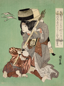 Утагава Куниёси - Kabuki players
