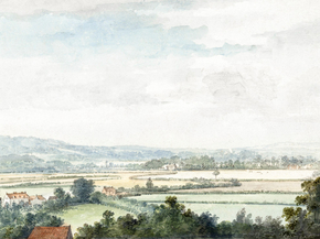 Aert Schouman - Landscape at Windsor | Аерт Шоуман