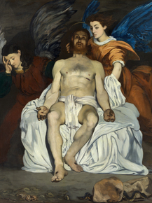 Edouard Manet - Dead Christ with Angels | Эдуард Мане