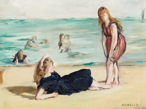 Edouard Manet - On the Beach | Эдуард Мане