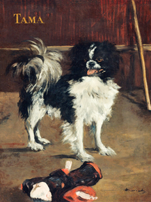 Edouard Manet - Tama, the Japanese Dog | Эдуард Мане