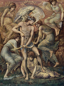 Edward Burne-Jones - Cupid’s Hunting Fields | Эдвард Бёрн-Джонс
