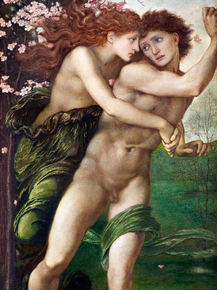 Edward Burne-Jones - Phyllis and Demophoon | Эдвард Бёрн-Джонс