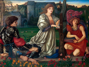 Edward Burne-Jones - The Love Song | Эдвард Бёрн-Джонс