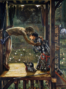 Edward Burne-Jones - The Merciful Knight | Эдвард Бёрн-Джонс