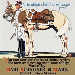 Edward Penfield - A Philadelphia light horse trooper | Эдвард Пенфилд