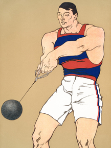 Edward Penfield - Hammer throw | Эдвард Пенфилд