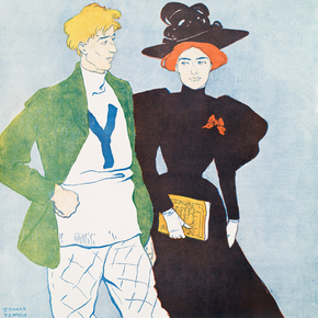 Edward Penfield - Harper's November | Эдвард Пенфилд