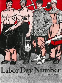 Edward Penfield - Labour Day Number | Эдвард Пенфилд