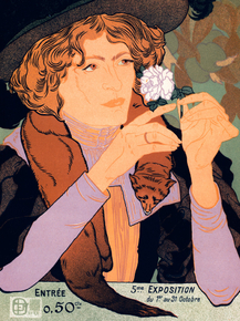 Georges de Feure - Affiche pour le Salon des Cent | Жорж де Фёр