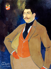Georges de Feure - Portrait of Paul Adam | Жорж де Фёр