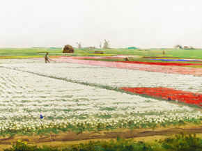 Gerrit Willem Dijsselhof - Tulip Fields | Геррит Виллем Дейссельхоф