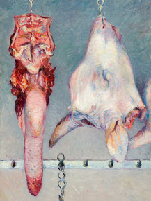 Gustave Caillebotte - Calf’s Head and Ox Tongue | Гюстав Кайботт