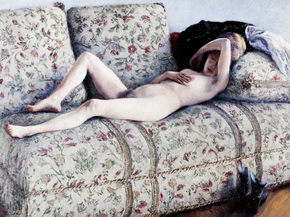 Gustave Caillebotte - Nude on a Couch | Гюстав Кайботт