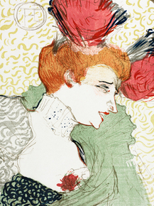 Henri de Toulouse-Lautrec - Bust of Mademoiselle | Анри де Тулуз-Лотрек