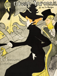 Henri de Toulouse-Lautrec - Divan Japonais | Анри де Тулуз-Лотрек