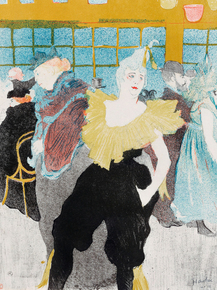Henri de Toulouse-Lautrec - Elles The Clownesse | Анри де Тулуз-Лотрек