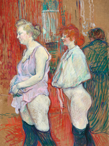 Henri de Toulouse-Lautrec - Rue des Moulins | Анри де Тулуз-Лотрек
