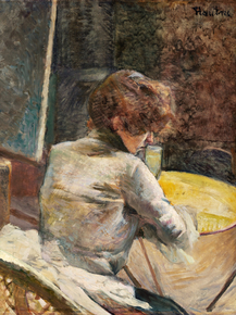 Henri de Toulouse-Lautrec - Waiting | Анри де Тулуз-Лотрек