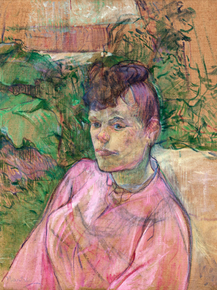 Henri de Toulouse-Lautrec - Woman in the Garden | Анри де Тулуз-Лотрек