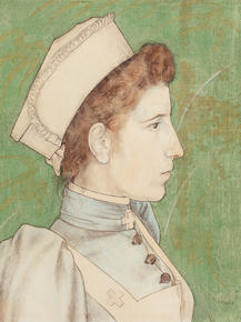 Jan Toorop - Portrait of Nurse Nelly | Ян Тороп