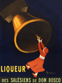 Leonetto Cappiello - Angelus, liqueur des Salesiens | Леонетто Каппьелло