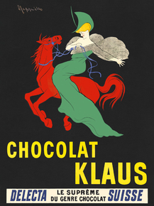Leonetto Cappiello - Chocolat Klaus | Леонетто Каппьелло