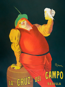 Leonetto Cappiello - La Cruz del Campo beers | Леонетто Каппьелло