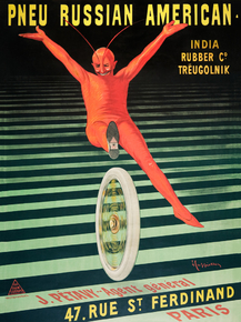 Leonetto Cappiello - Russian American Tire | Леонетто Каппьелло