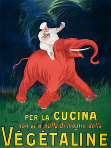 Leonetto Cappiello - Vegetaline | Леонетто Каппьелло