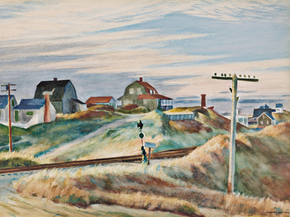 Edward Hopper | Хоппер Эдвард - Коттеджи на севере Труро Edward Hopper | Хоппер Эдвард - Коттеджи на севере Труро