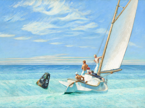 Edward Hopper | Хоппер Эдвард - Донные волны, 1939