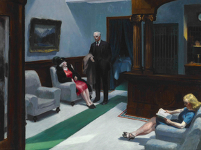 Edward Hopper | Хоппер Эдвард - Вестибюль отеля