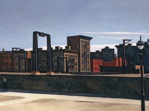 Edward Hopper | Хоппер Эдвард - Мост в Манхеттене