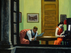 Edward Hopper | Хоппер Эдвард - Комната в Нью-Йорке