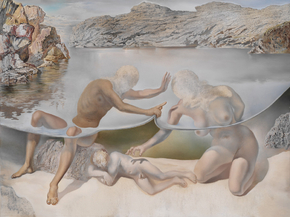 Salvador Dali | Сальвадор Дали - Геркулес подтягивает кожу