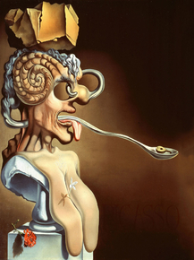 Salvador Dali | Сальвадор Дали - Портрет Пикассо Salvador Dali | Сальвадор Дали - Портрет Пикассо