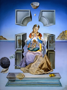 Salvador Dali | Сальвадор Дали - Первый этюд для Мадонны Порт-Льигат Salvador Dali | Сальвадор Дали - Первый этюд для Мадонны Порт-Льигат