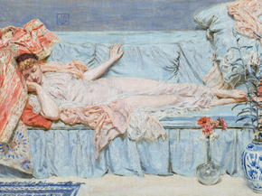 Albert Joseph Moore - Lilies | Альберт Джозеф Мур