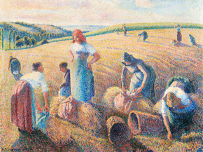 Camille Pissarro - The gleaners | Камиль Писсарро