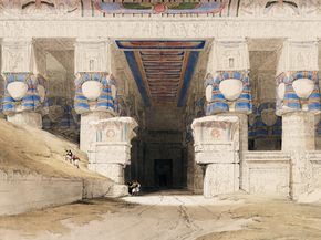 David Roberts - Dendera | Дэвид Робертс