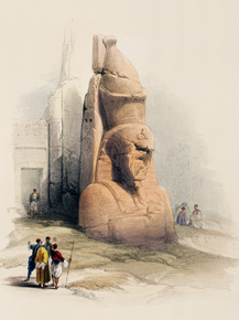 David Roberts - Entrance of the temple | Дэвид Робертс