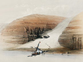 David Roberts - Excavated temples of Aboosimble | Дэвид Робертс David Roberts - Excavated temples of Aboosimble | Дэвид Робертс