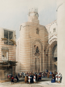 David Roberts - Gate of the Metwaleys Cairo | Дэвид Робертс