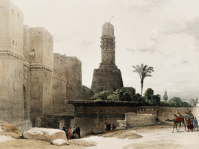David Roberts - Gate of Victory and Mosque of El Hakim | Дэвид Робертс