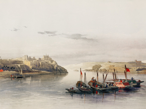 David Roberts - General view of Esouan and the Island | Дэвид Робертс