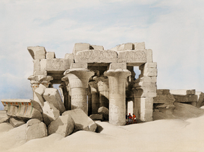 David Roberts - Kom Ombo is an agricultural town in Egypt | Дэвид Робертс